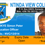 identity card sample